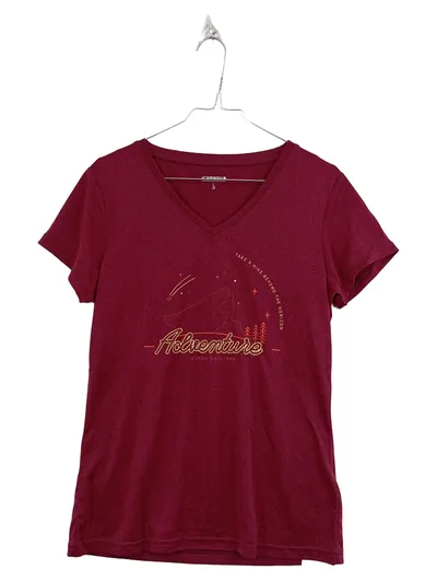 Icepeak Damen Sport Shirt Adventure Gr. L Rot Outdoor Wandern