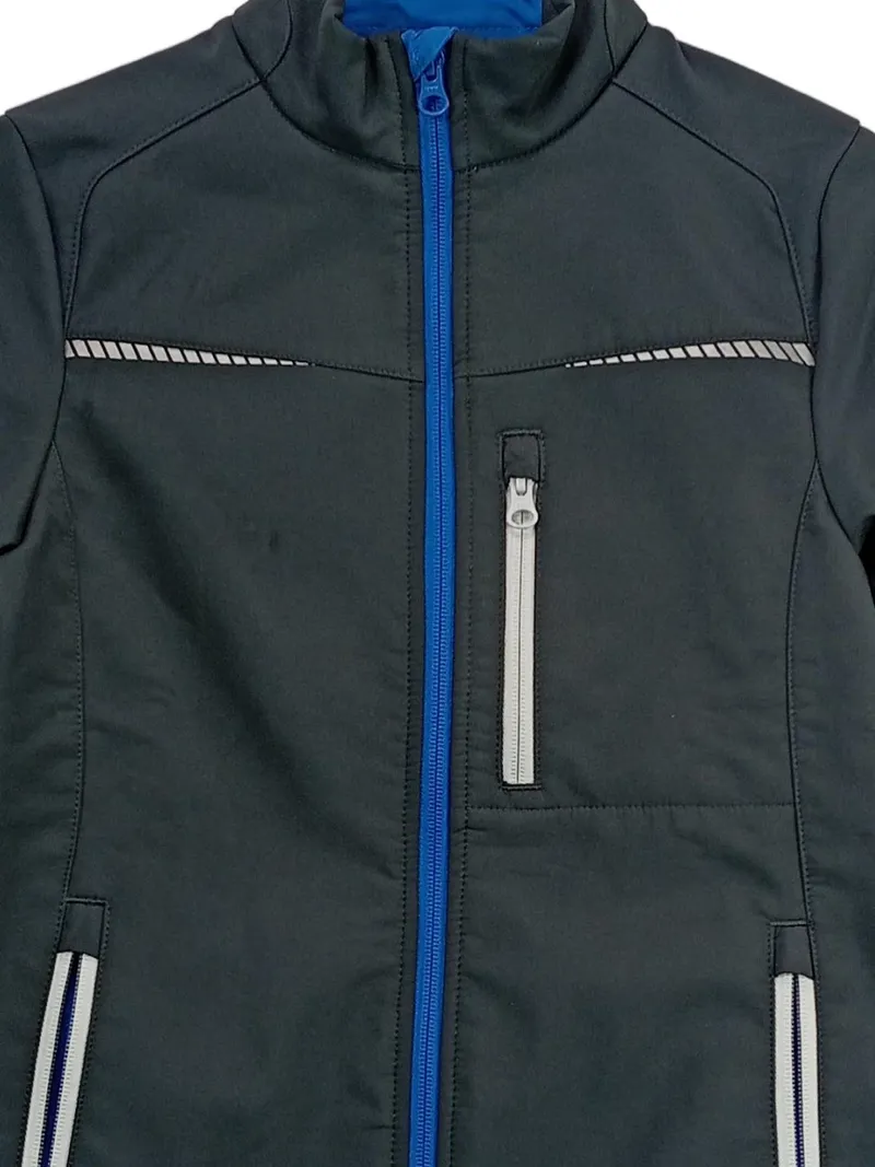 Engelbert Strauss Softshelljacke Kinder Gr. 134x140 Grau Outdoor Jacke 4