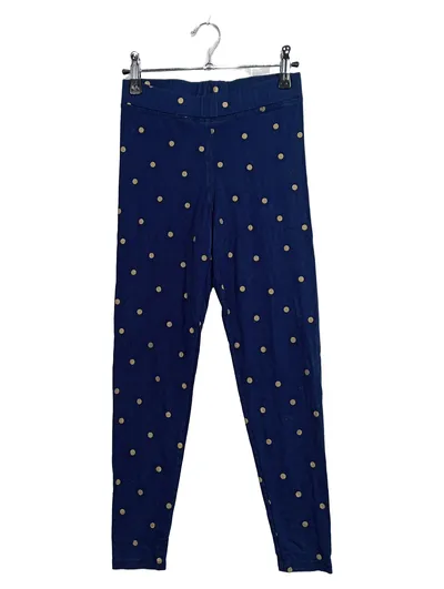 Boden Damen Leggings Blau Punkte Gr. 34 XS Viskose Stretch