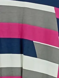 Ulla Popken Damen Langarmshirt Gr. 50/52 Mehrfarbig Geometrisch Viskose 4