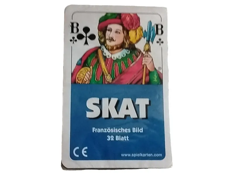 ASS Altenburger Skat Kartenspiel Französisches Bild 32 Blatt 1