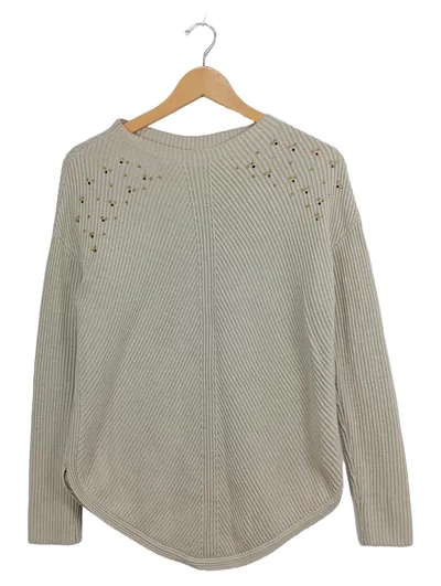 Mayoral Damen Pullover Gr. 167 Beige Modern