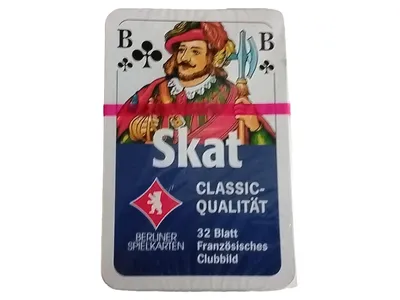 Berliner Spielkarten Skat Classic-Qualität Kartenspiel Französisches Bild 32