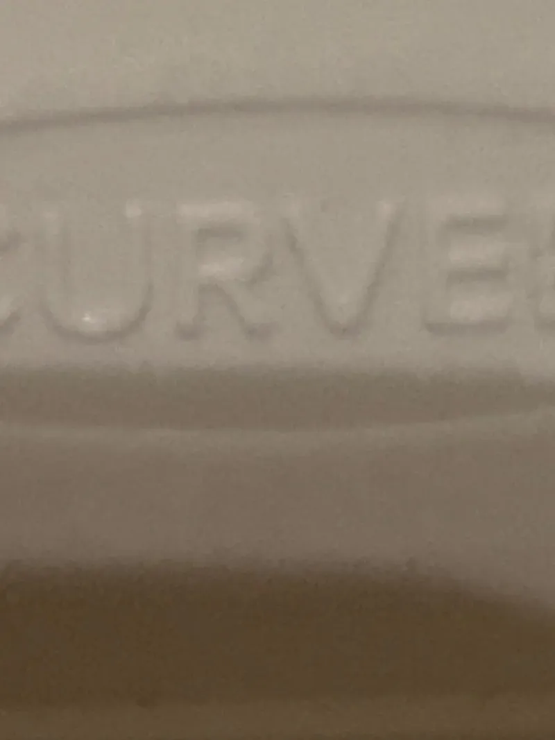 Curver Wäschekorb Kunststoff Grau 36cm Praktisch Lochmuster Aufbewahrung 2