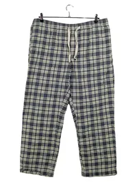 Eddie Bauer Herren Schlafanzughose kariert Gr. XL Baumwolle Grau 1