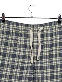 Eddie Bauer Herren Schlafanzughose kariert Gr. XL Baumwolle Grau 3