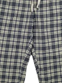 Eddie Bauer Herren Schlafanzughose kariert Gr. XL Baumwolle Grau 4
