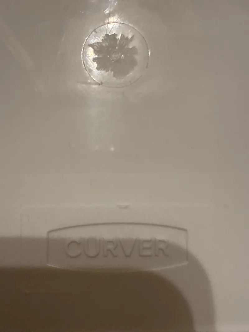 Curver Wäschekorb Kunststoff Beige Lochmuster Aufbewahrung 37cm Praktisch 4