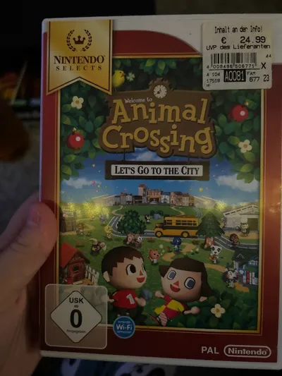 Nintendo Wii Animal Crossing Let's Go to the City Simulation Deutsch
