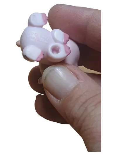 Hasbro Littlest Pet Shop LPS Figur Hamster Rosa Sammelfigur 3 cm