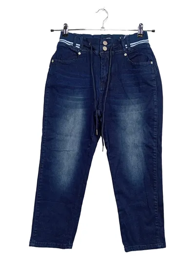 Flamingo Damen Jeans Regular Fit Blau M W29 Stretch Baumwolle