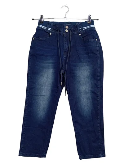 Flamingo Damen Jeans Regular Fit Blau M W29 Stretch Baumwolle