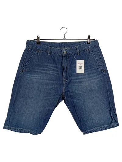 Pepe Jeans Herren Jeans Shorts Blau Gr. 48 W32 Denim Bermuda