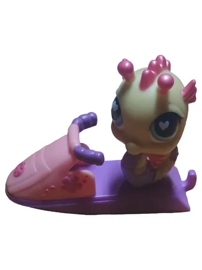 Hasbro Littlest Pet Shop LPS Seepferdchen Figur Jetski 2tlg 6cm