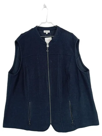 ERFO Steppweste Damen Blau Gr. 54/7XL Praktisch Gesteppt Freizeit