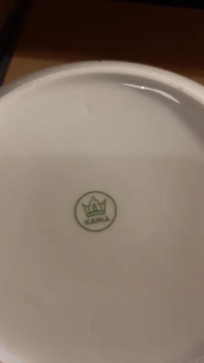 Kahla Suppenterrine Porzellan Retro Abstrakt Weiß 25 cm