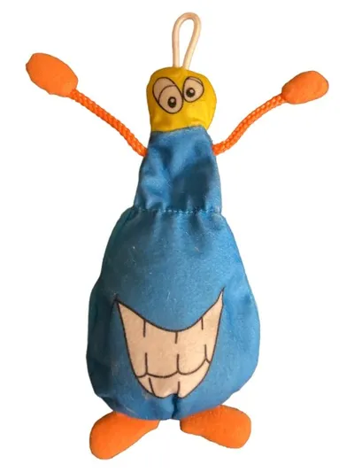 McDonald's Kuscheltier Fantasiefigur Retro Blau 20cm