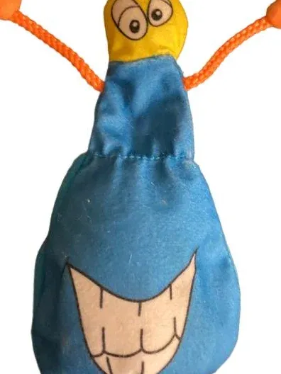 McDonald's Kuscheltier Fantasiefigur Retro Blau 20cm
