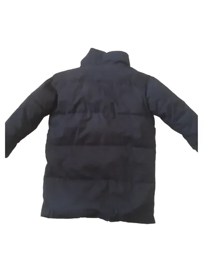 Monki Damen Winterjacke Gr. 38/M Schwarz Gesteppt Rollkragen Freizeit