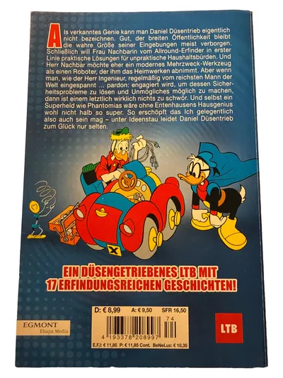 Egmont LTB 74 Daniel Düsentrieb 17 Erfindungsreiche Disney Geschichten