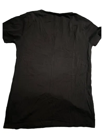 BOSS Hugo Boss Damen T-Shirt My Heart Herz Motiv Schwarz Gr. S