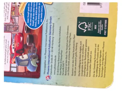Disney 3014337KL3 Musikspieler Kinder Gelb Tiermotive Liederbuch