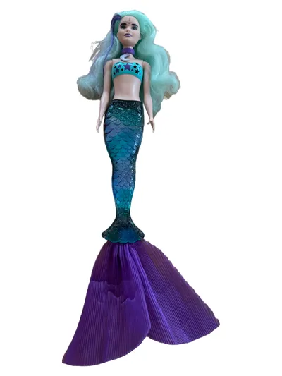 Barbie Meerjungfrauenpuppe Spielfigur 40cm Mehrfarbig Mattel