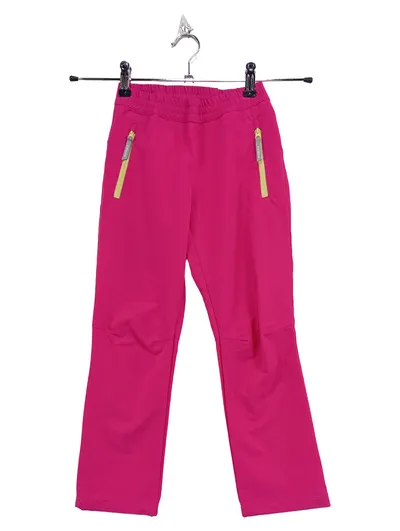 Icepeak Mädchen Outdoorhose Pink Gr. 122 Sportlich Wanderhose Polyester