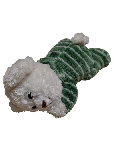 ŠKODA Kuscheltier Hund Plüschtier Charmant Grün 20 cm