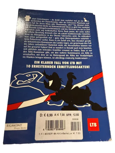 Egmont LTB 506 Ein klarer Fall Donald Duck Krimikomödie Tierische Ermittler