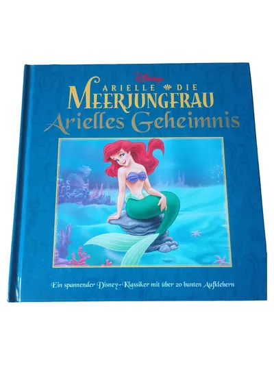 Disney Stickerbuch Meerjungfrau Arielle Kinder Ab 4 Jahre Aufkleber Buch