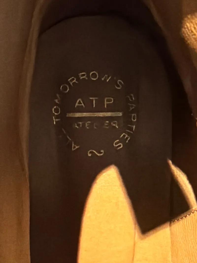 ATP Atelier Damen Stiefelette Leder Oliv Gr. 36 Schnürung Chunky Sohle 5