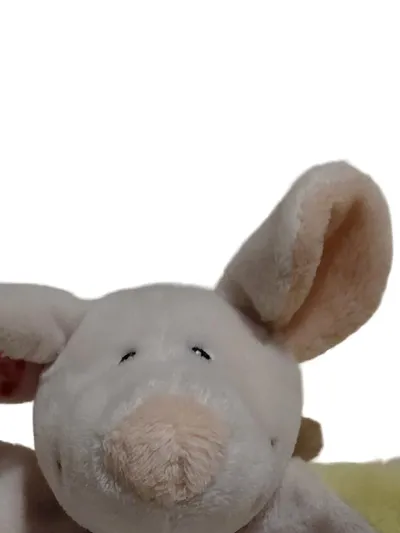 NICI Schmusetuch Maus Baby Kuscheltuch Polyester Beige Kinder ab 2M