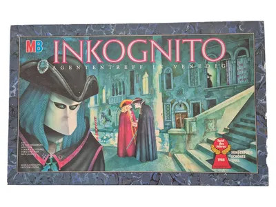 MB Spiele Inkognito Brettspiel Detektiv Strategiespiel Agenten Venedig