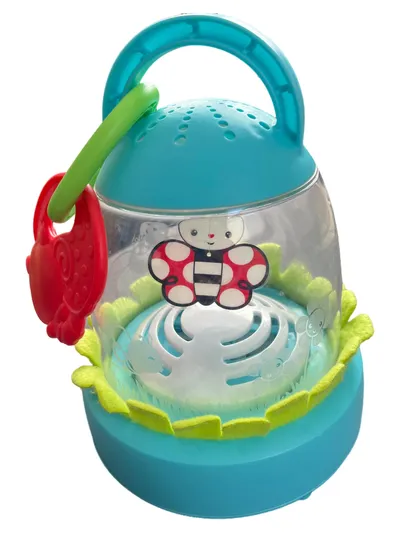 Fisher-Price Greifling Marienkäfer Baby Spielzeug Kunststoff Blau 1.4x2.1cm