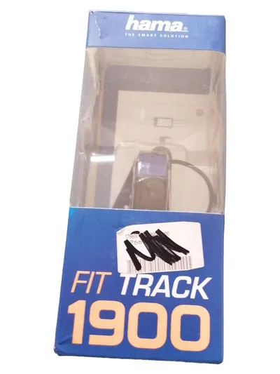 Hama Fit Track 1900 Fitnesstracker Pulsmesser Schrittzähler Sportuhr Schwarz