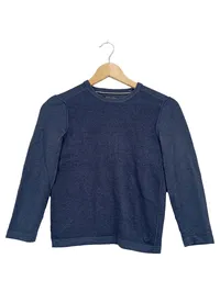 Marc O'Polo Herren Pullover Merino Extrafine Wolle Gr. M Blau Langarm 1