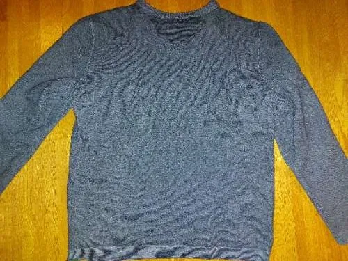 Marc O'Polo Herren Pullover Merino Extrafine Wolle Gr. M Blau Langarm 2