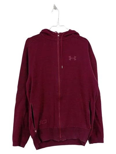 Under Armour Herren Kapuzenpullover SC30 Hoodie Gr. M Bordeaux Rot