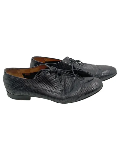 Melvin & Hamilton Herren Schnürschuhe Business Schwarz Gr. 39 Perforiert Elegant