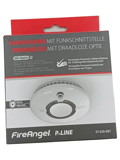 FireAngel ST-630-DET Rauchmelder P-Line Wi-Safe 2 10 Jahre Batterie Weiß