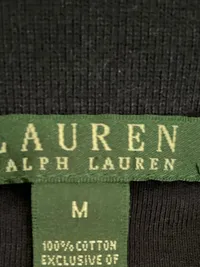 Ralph Lauren Damen Langarm Poloshirt Blau Gr. 38/M Wappen Logo 4
