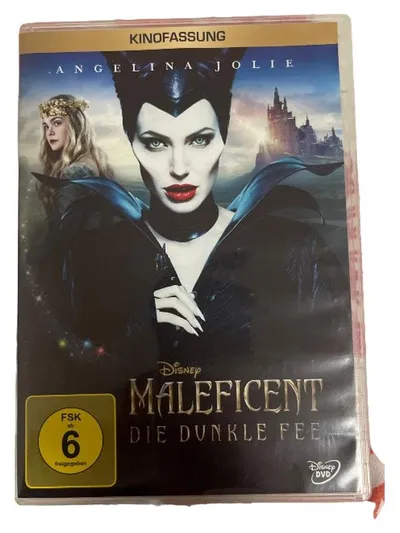 Maleficent Die Dunkle Fee DVD Angelina Jolie Disney Fantasy Film