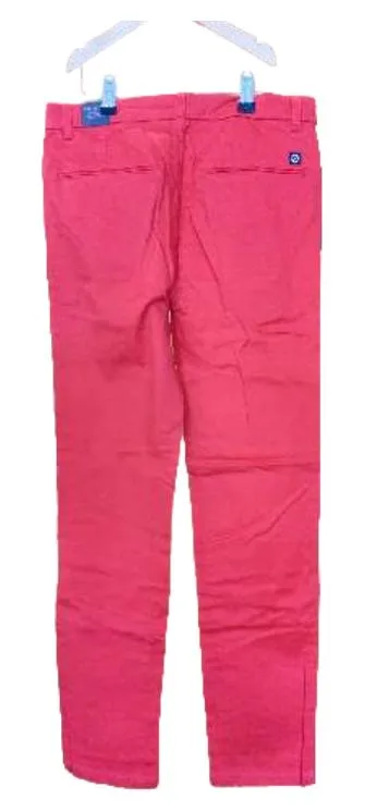 Nukutavake Stoffhose Jungen Gr. 158/160 Rot Chino Slim Fit