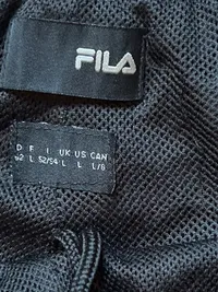 FILA Trainingshose Herren Gr. 52/XL Schwarz Jogginghose Sport 7