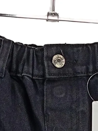 ASOS Design Damen Jeans Shorts Paperbag Schwarz Gr. 38 W29 Baumwolle