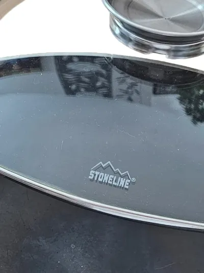 Stoneline Pfanne 27 cm Kunststoff Antihaft Bratpfanne Schwarz