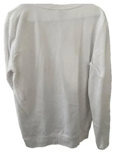 Ellesse Sweatshirt Damen Gr. 38/M Weiß Logo Pullover Sportlich