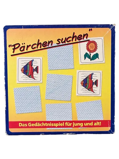 Pärchen suchen Gedächtnisspiel Memory 40 Karten für jung und alt
