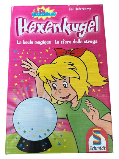 Schmidt Bibi Blocksberg Hexenkugel Brettspiel Kinderspiel Kai Haferkamp